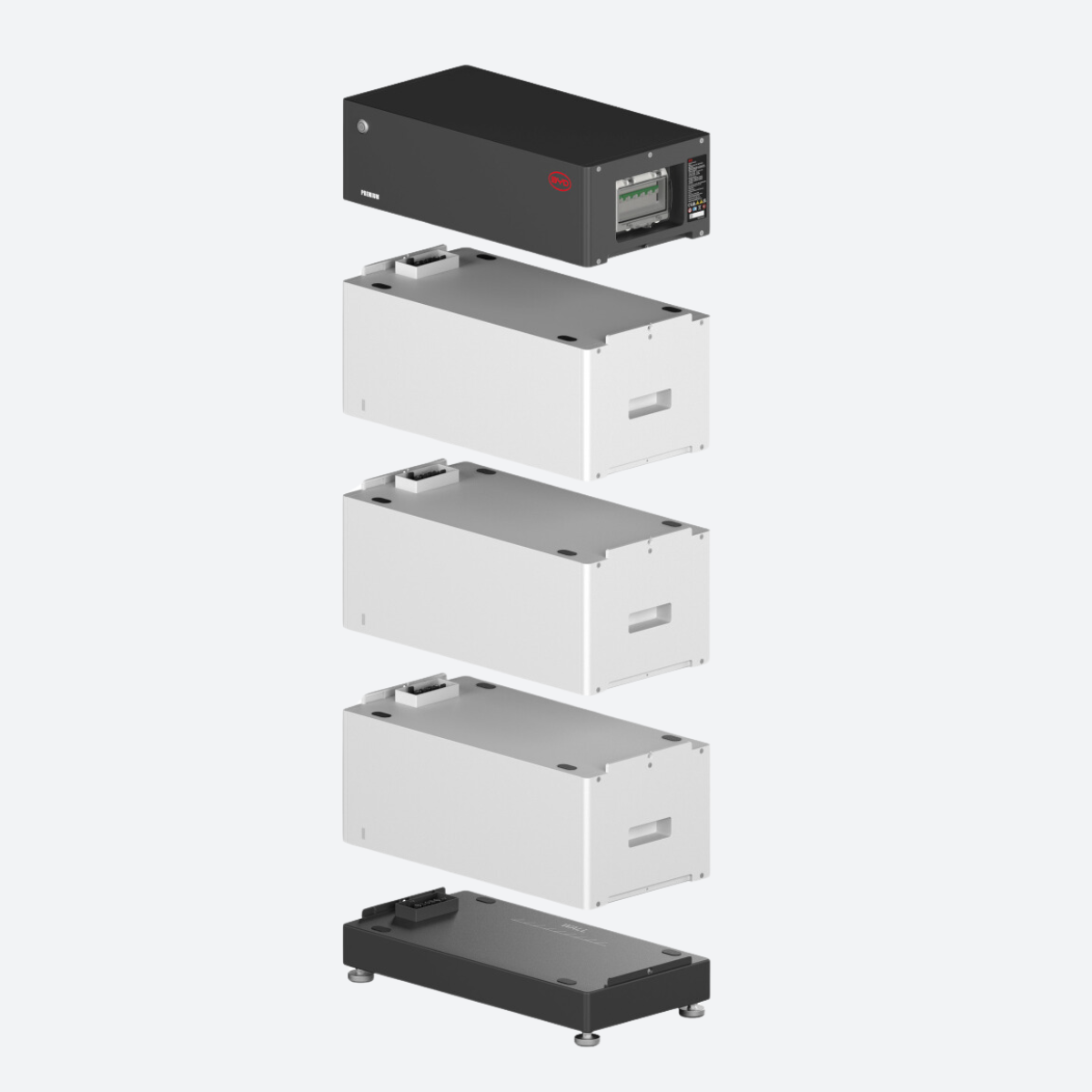 BYD HVS Batteriespeicher Modulansicht