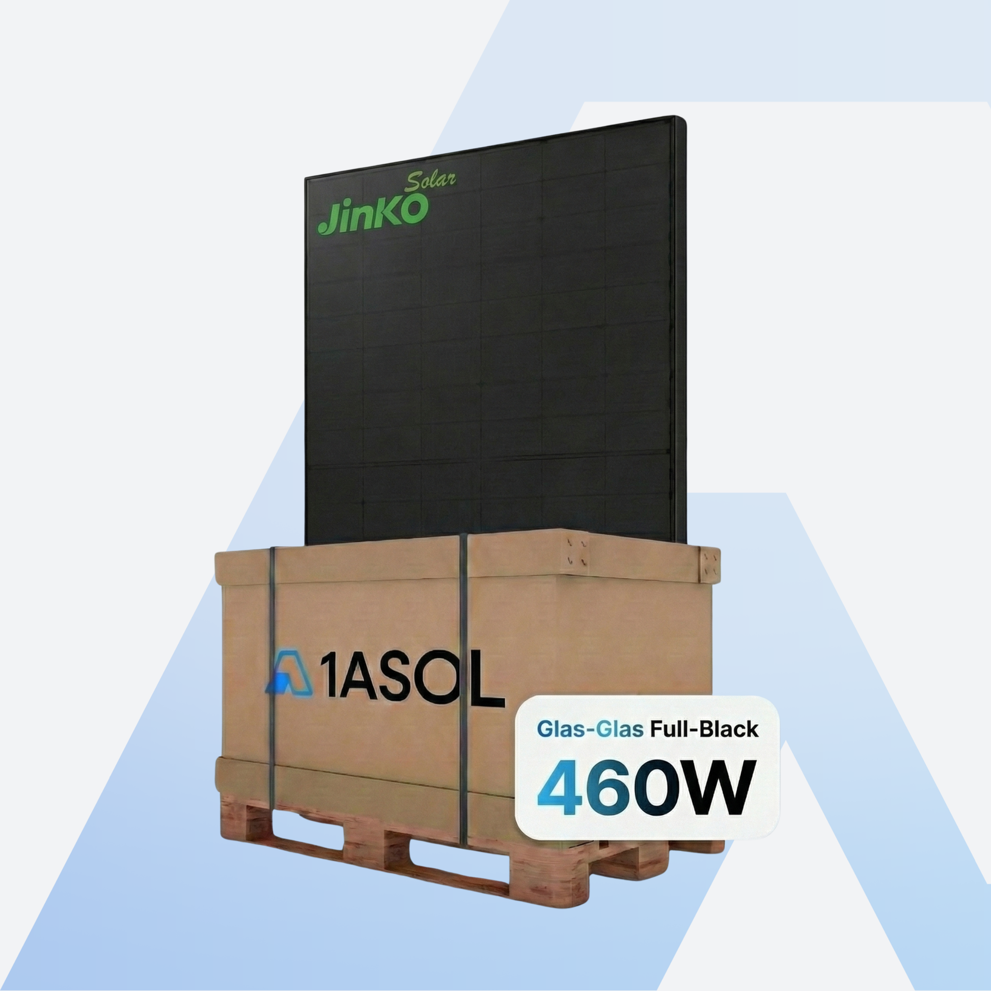 Jinko 460W Glas-Glas Full Black 48HL4M-DB