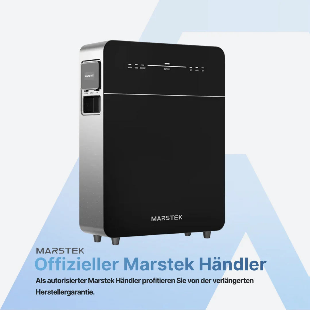 Marstek Venus E 3.0 - AC-gekoppelter Batteriespeicher Venus-E 5–12 kWh, schwarzes Energiespeichergerät