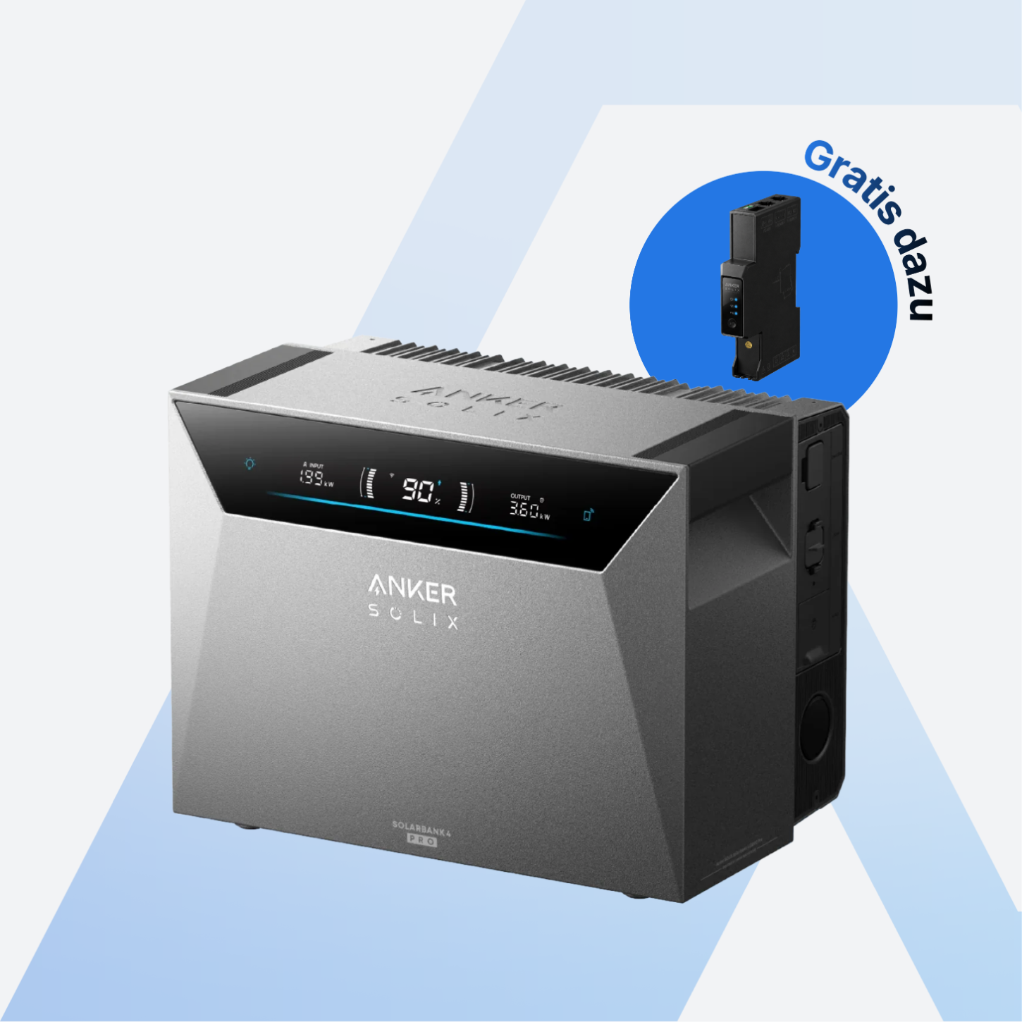 Anker SOLIX Solarbank 4 Pro E5000 5 kWh mit Smart Meter Gen 2 gratis dazu