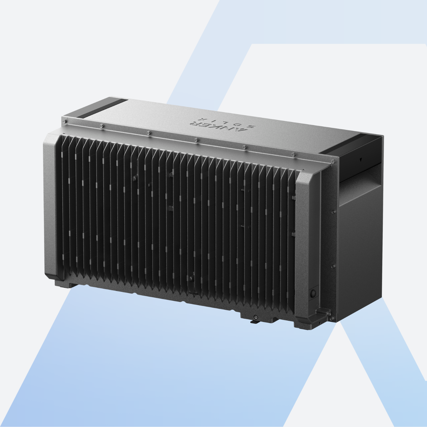 Anker SOLIX Solarbank Max AC 7 kWh, Rückseite mit Kühlrippen