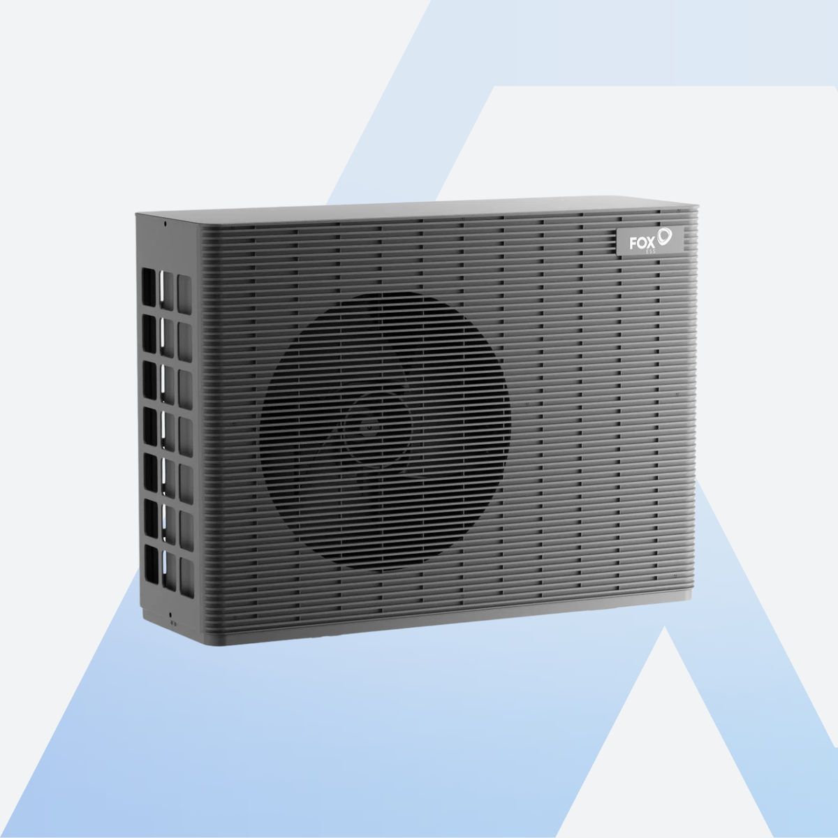 Fox ESS HP3-8-E Monoblock Luft-Wasser-Wärmepumpe 8 kW, Ansicht von schräg links