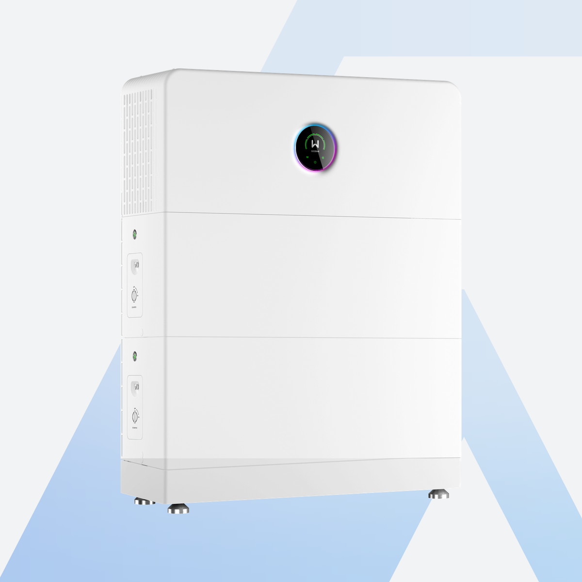 GoodWe ESA All-in-One Speichersystem 10 kW + 10 kWh, Schrägansicht von rechts