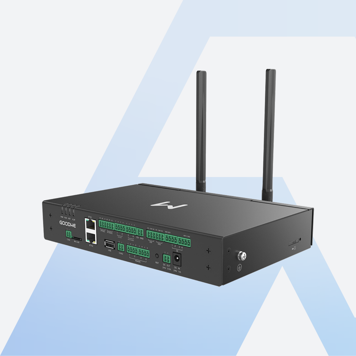 GoodWe EzLogger3000C Datenlogger mit zwei Antennen