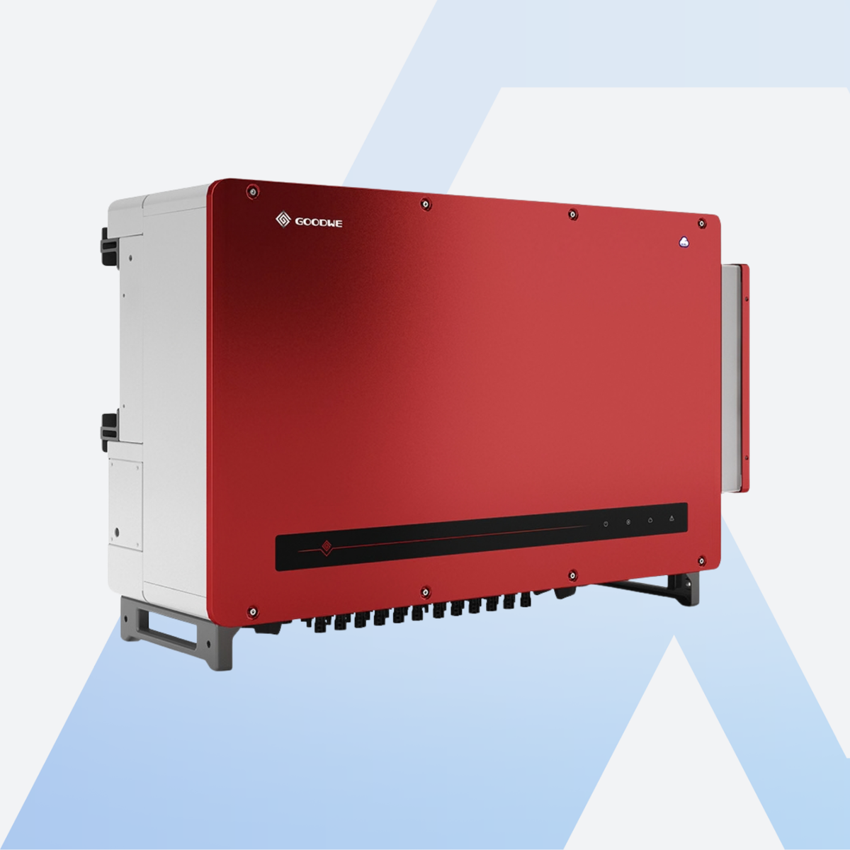 GoodWe GW100K-HT String-Wechselrichter 100 kW, Ansicht schräg von links