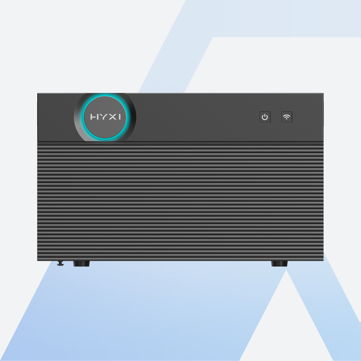 HYXI Halo Steuermodul HYX-MS3000AC, Vorderseite mit Lüftungsgitter