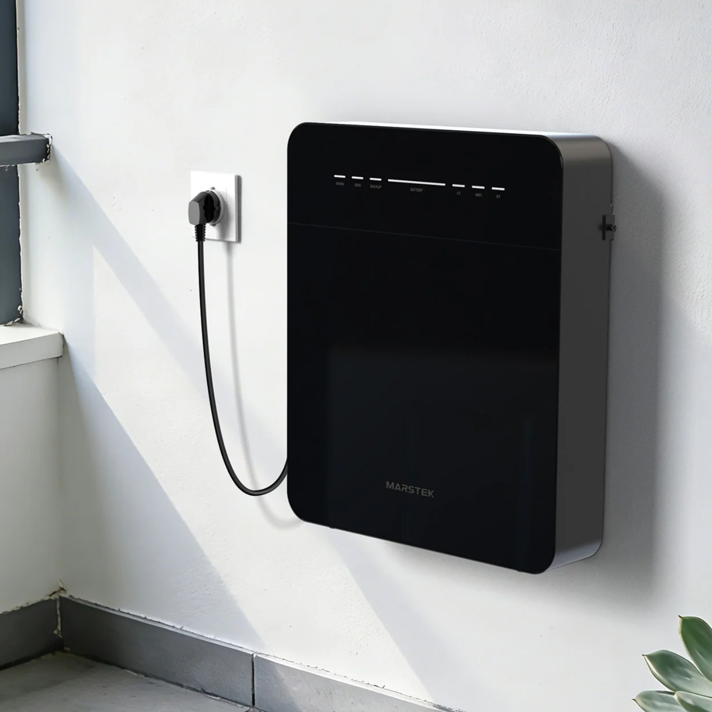 Marstek Venus E Mini Plug-in Batterie 2 kWh – Gehäuseansicht