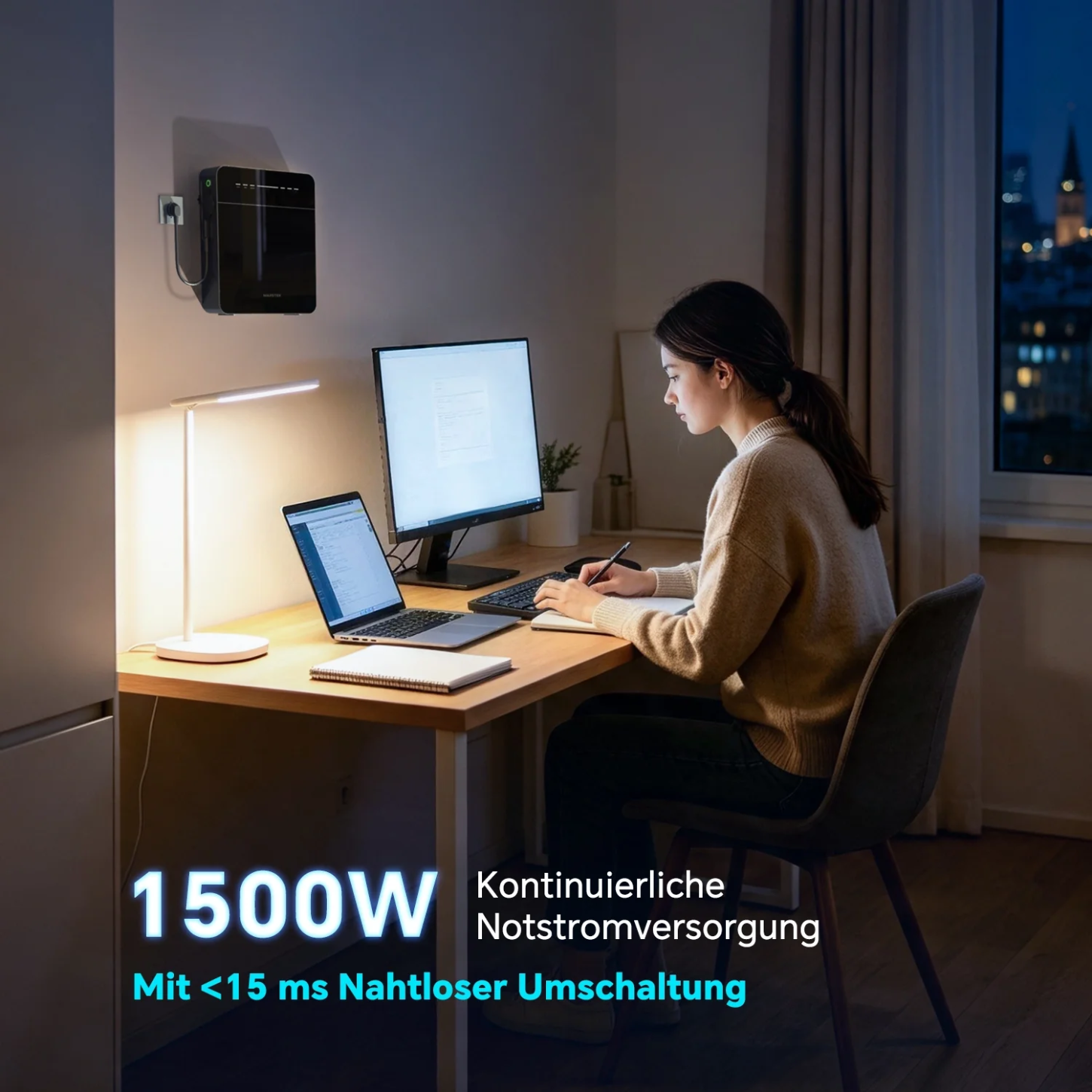 Marstek Venus E Mini Plug-in Batterie 2 kWh – Produktansicht