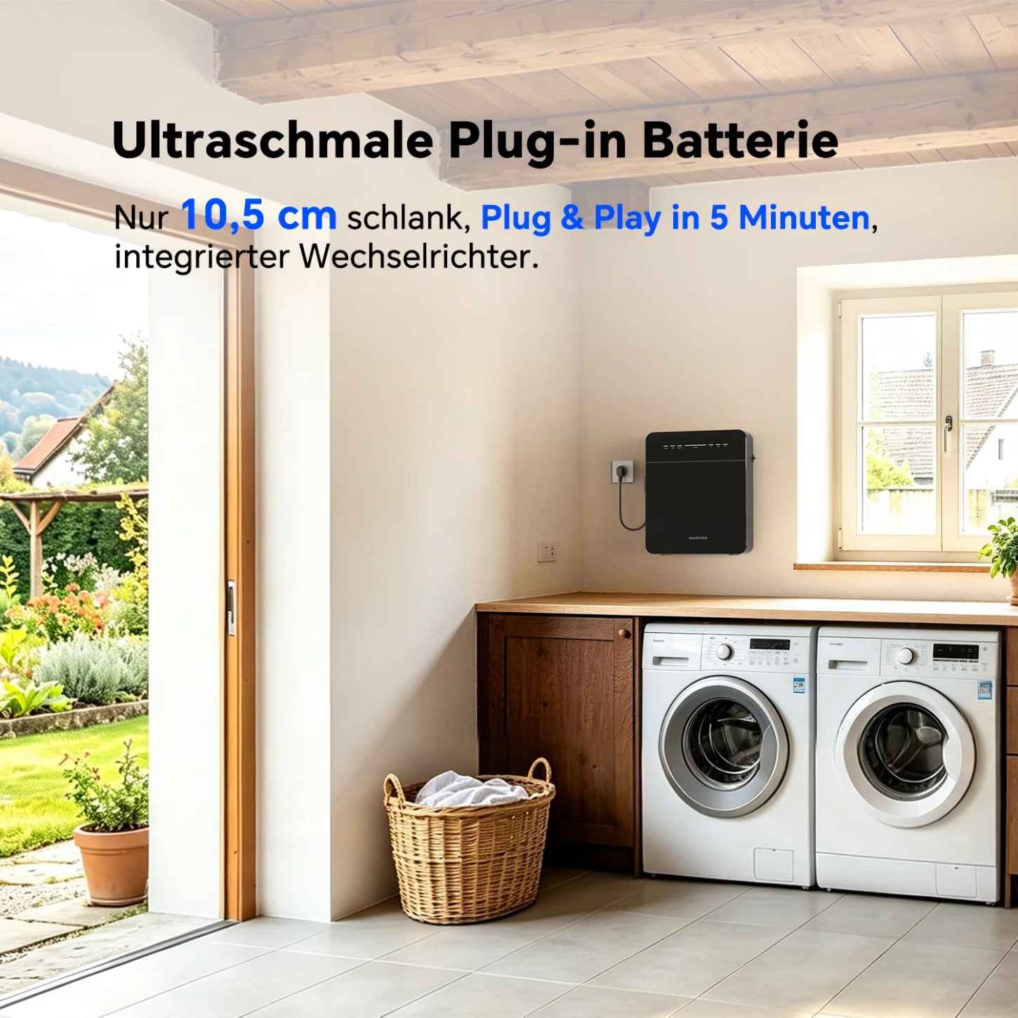 Marstek Venus E Mini Plug-in Batterie 2 kWh – weitere Ansicht