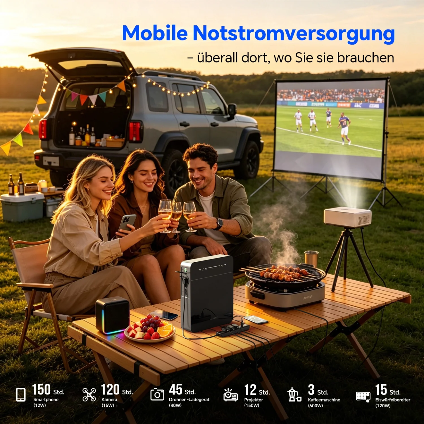 Marstek Venus E Mini Plug-in Batterie 2 kWh – Detailaufnahme