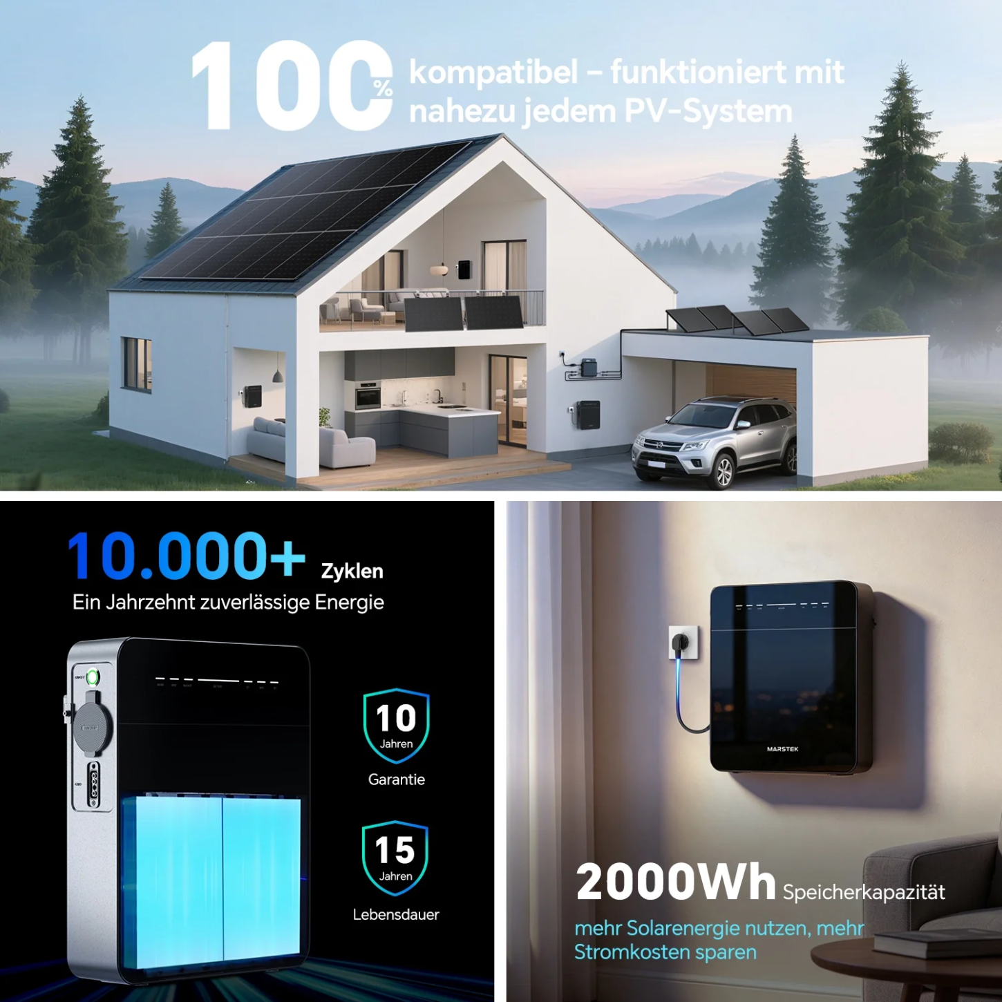 Marstek Venus E Mini Plug-in Batterie 2 kWh – Produktaufnahme