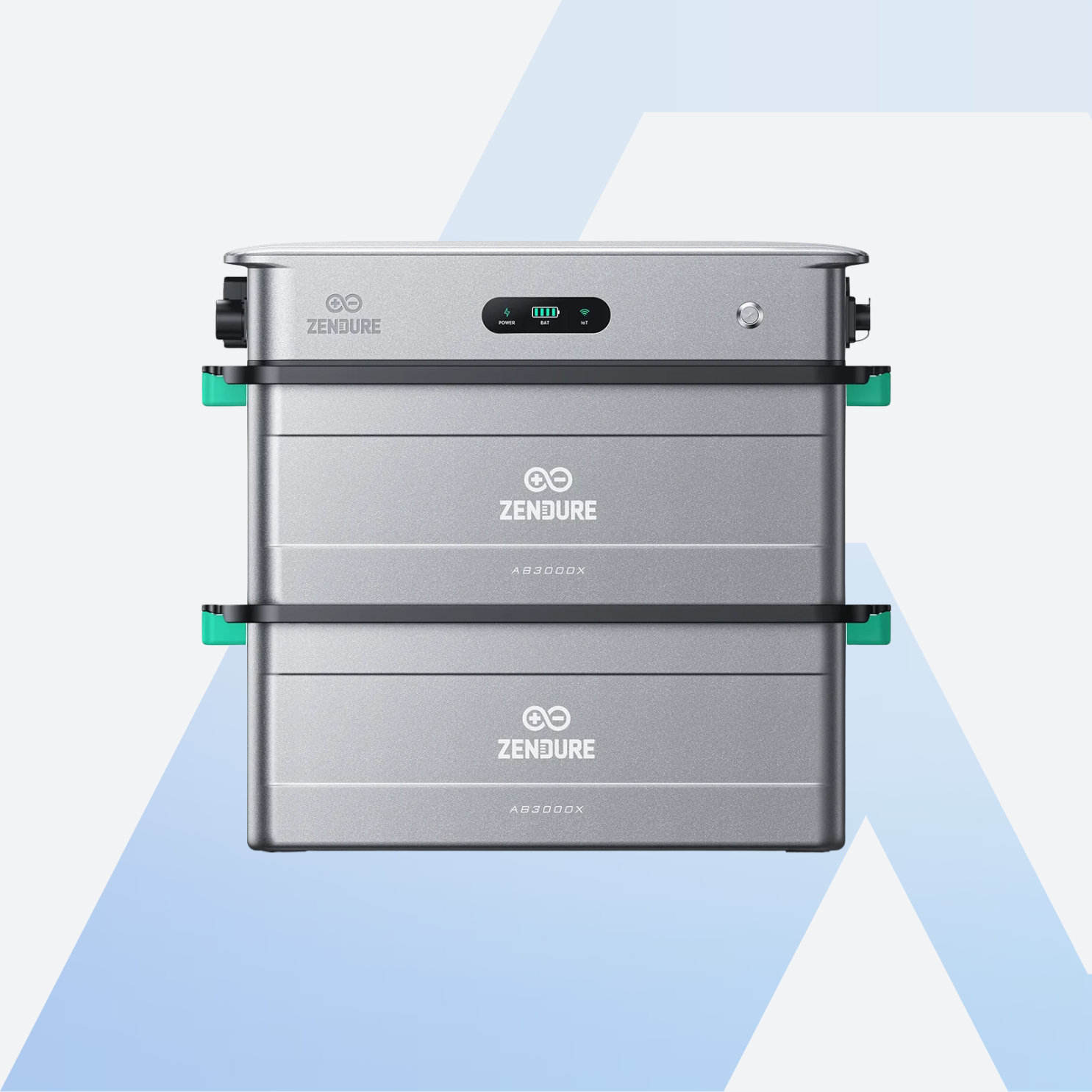 Zendure SolarFlow 2400 AC + 2× AB3000X 5,76 kWh AC-Speicher